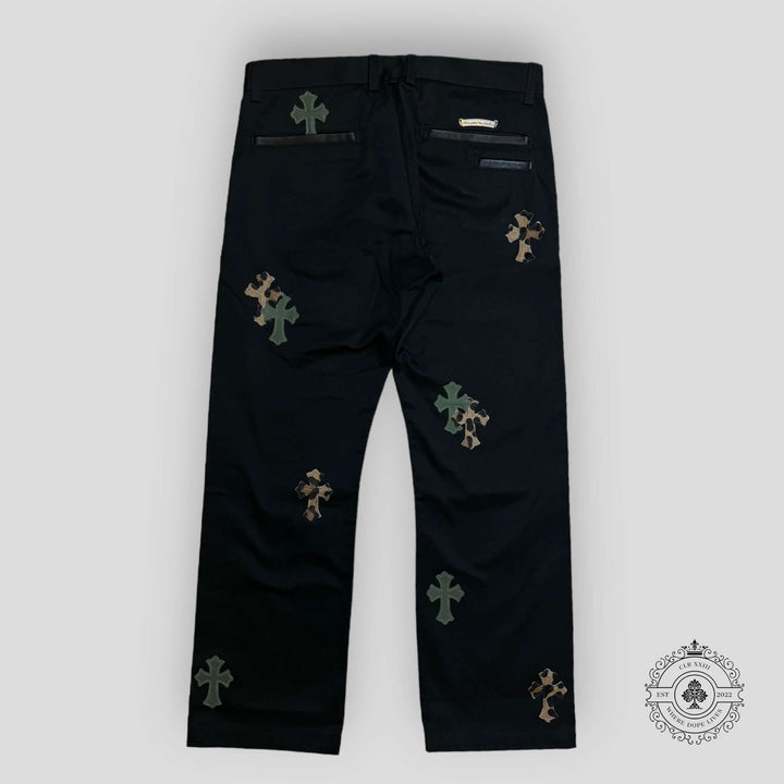 Chrome Hearts Cross Patch Chino Pants