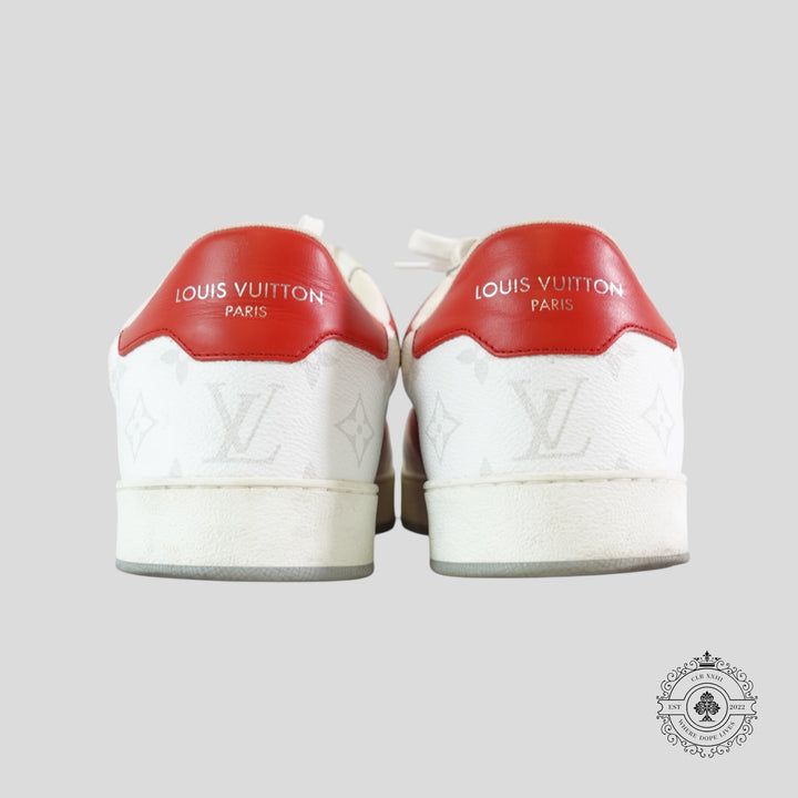 Louis Vuitton Rivoli Sneakers in Red / White