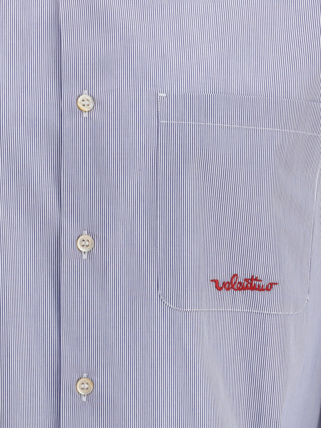 Valentino Men Striped Shirt