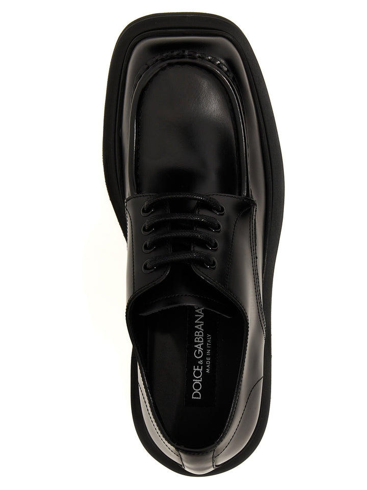Dolce &amp; Gabbana Brushed Leather Derby