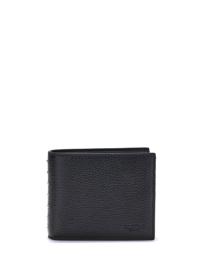 Valentino Garavani Men Bifold Rockstud Wallet