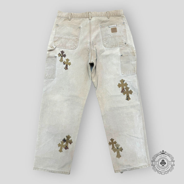 Chrome Hearts Sex Records Patch Carpenter Pants