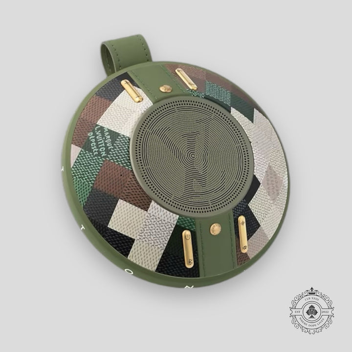Louis Vuitton Nanogram Speaker in Damoflage