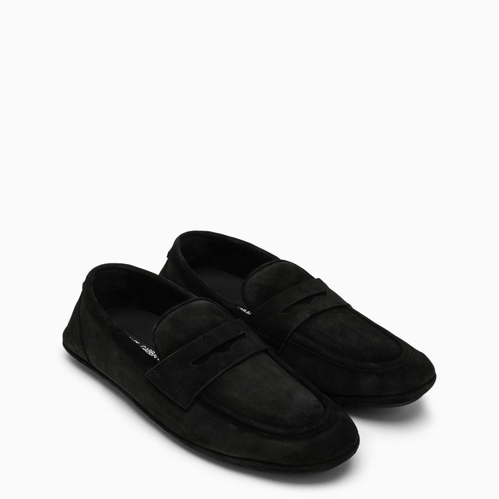 Dolce&amp;Gabbana Black Suede Loafer