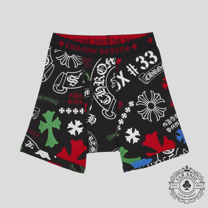 Chrome Hearts Classic Rib Boxer Brief in Black