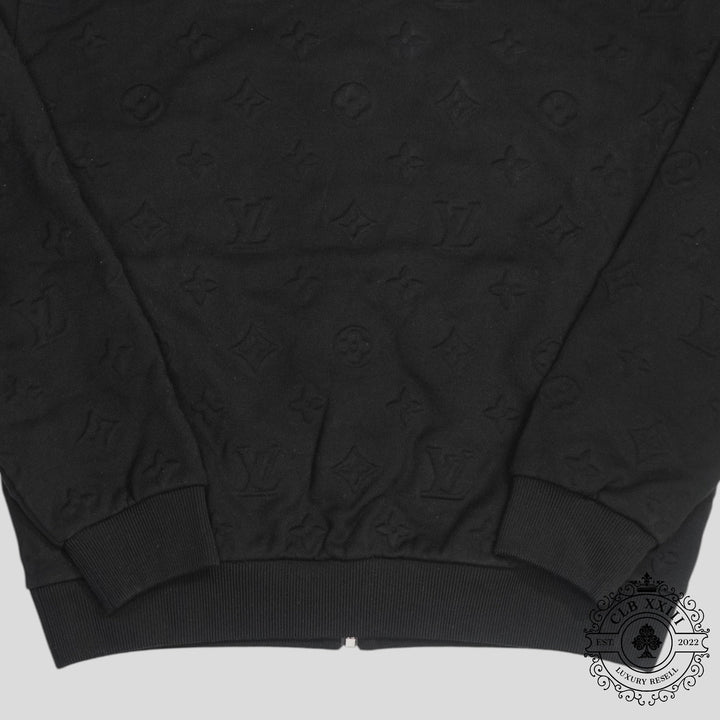 Louis Vuitton Embossed Monogram Tracktop in Black
