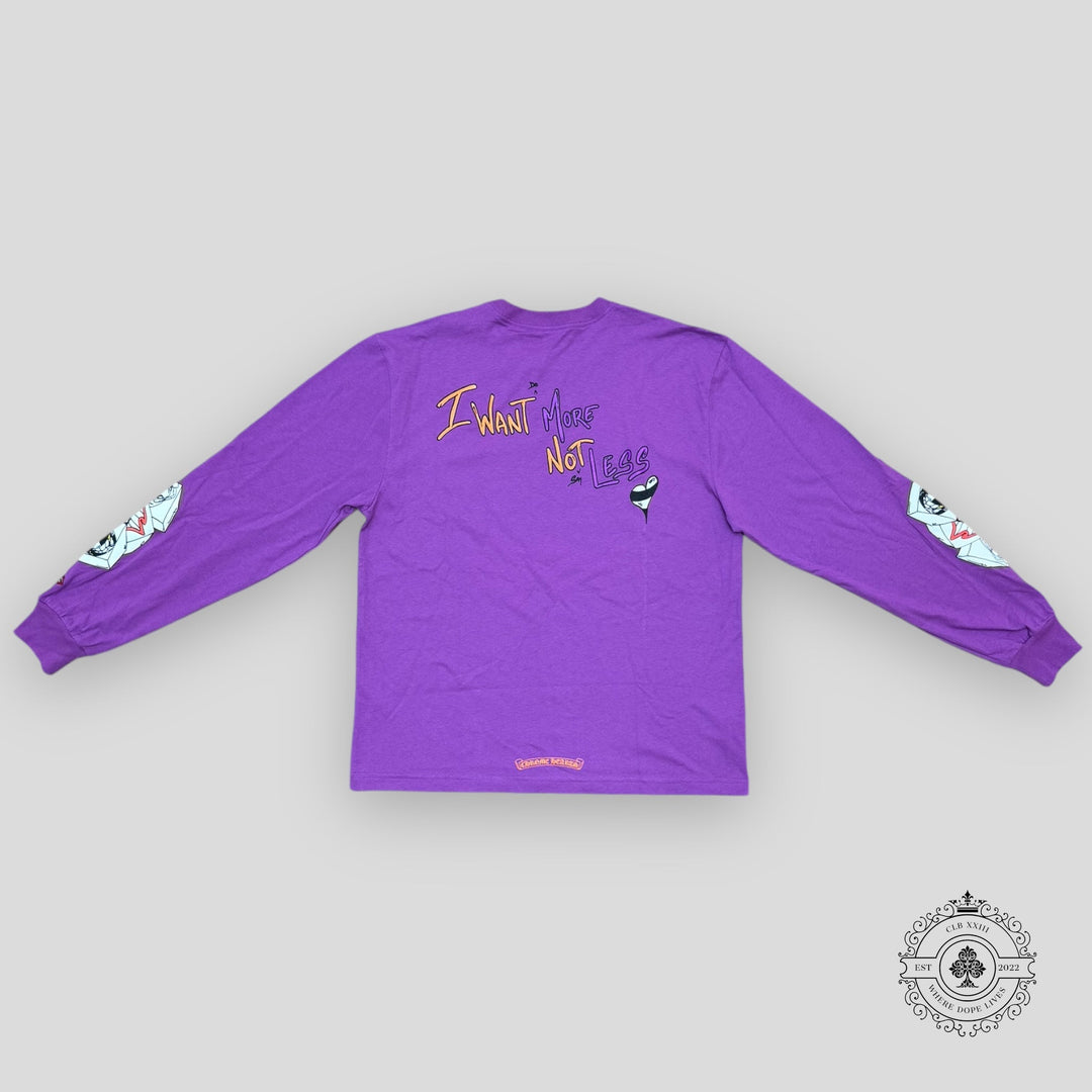 Chrome Hearts Matty Boy An That's That Long Sleeve in Purple