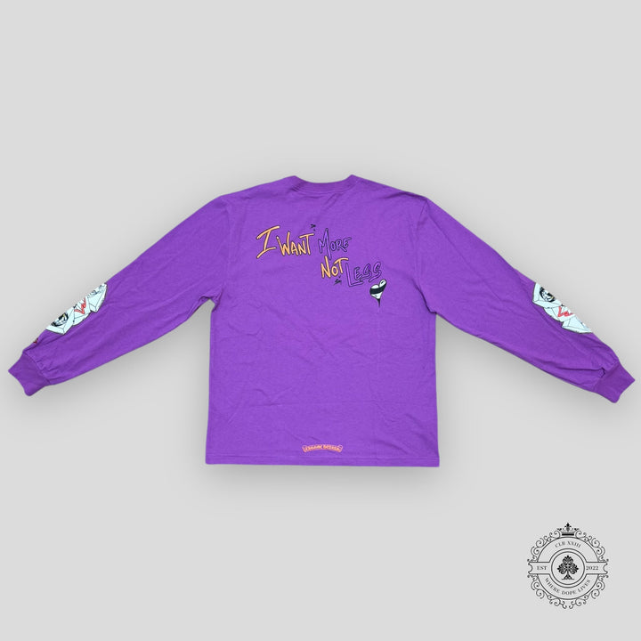 Chrome Hearts Matty Boy An That's That Long Sleeve in Purple