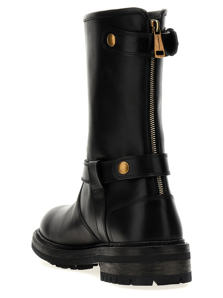 Dolce &amp; Gabbana Leather Boots
