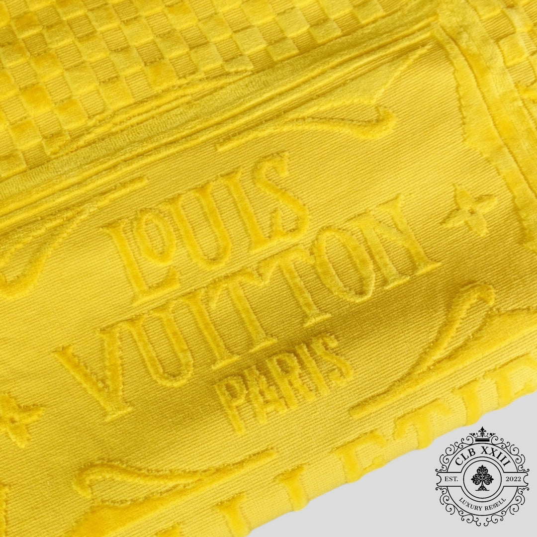 Louis Vuitton SS26 Beach Towel Bag in Yellow
