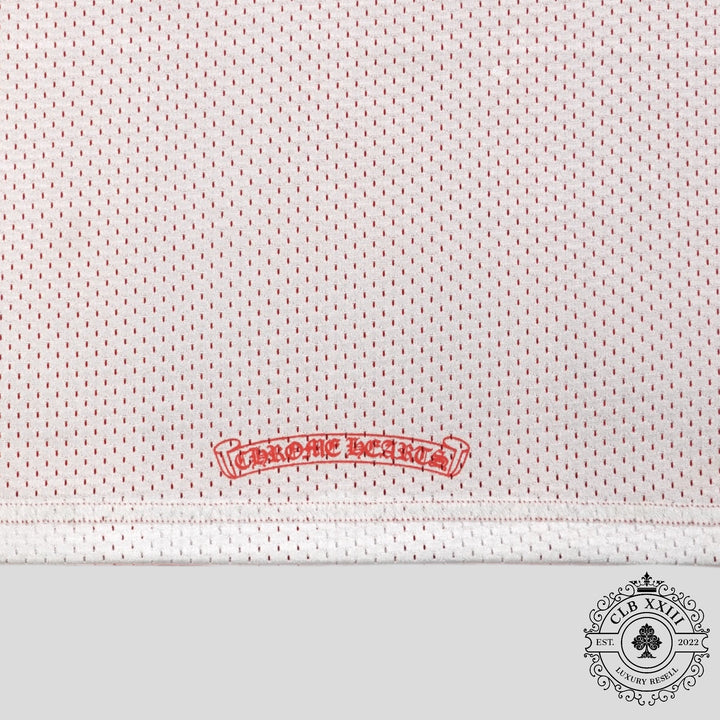Chrome Hearts Reversible Mesh Team 99 Jersey in Red