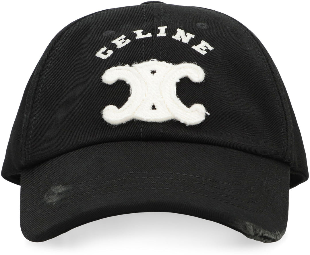 CELINE Triomphe Baseball Cap - Adjustable Size