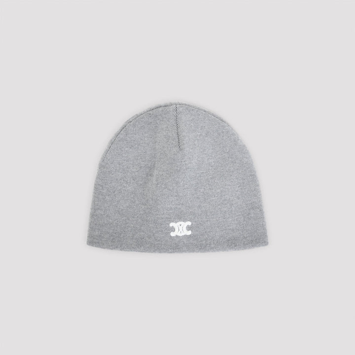 CELINE Triomphe Wool Beanie