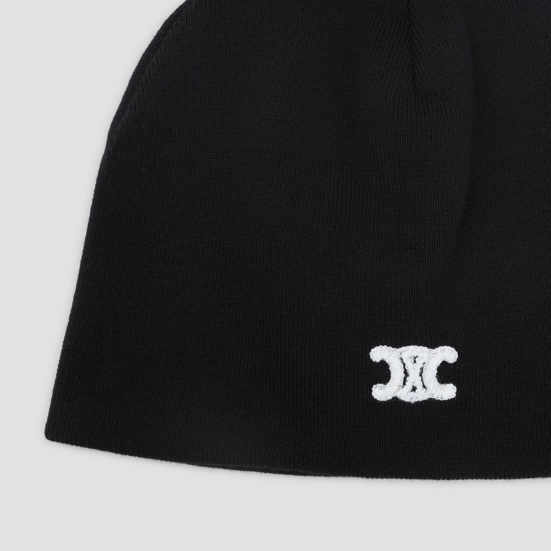CELINE Wool Triomphe Hat