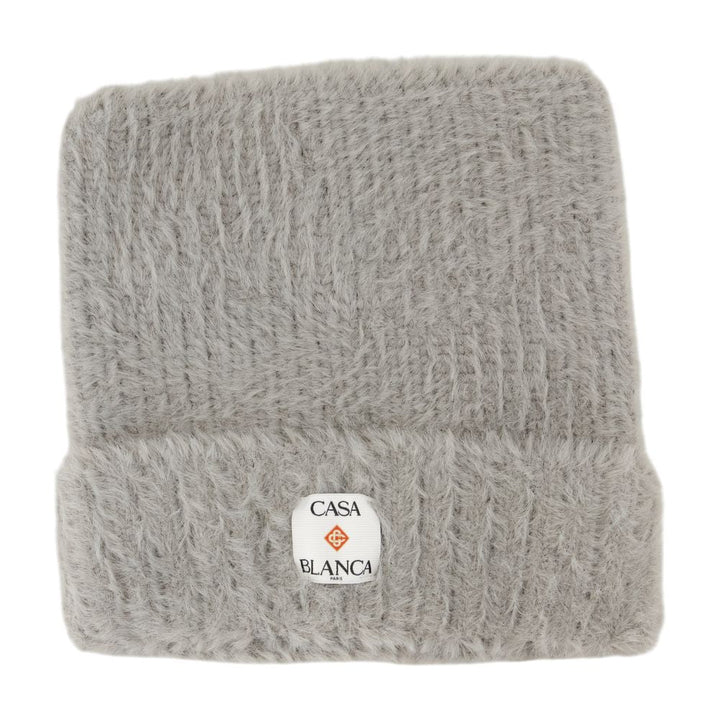 CASABLANCA Fluffy Nylon Square Hat