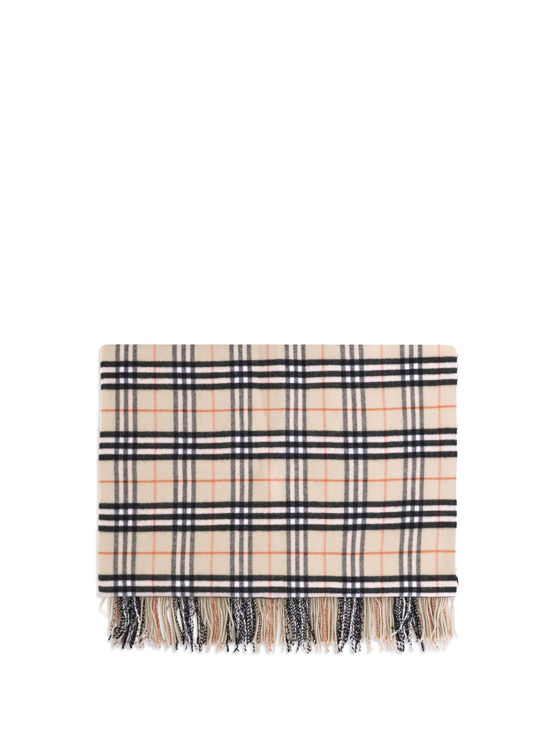 Burberry Women Check Wool Blanket