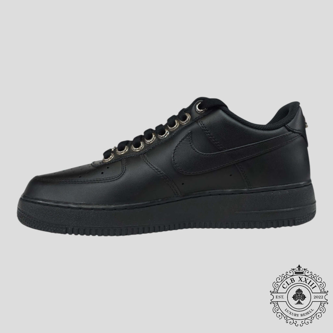 Chrome Hearts Nike Air Force 1 Low in Black
