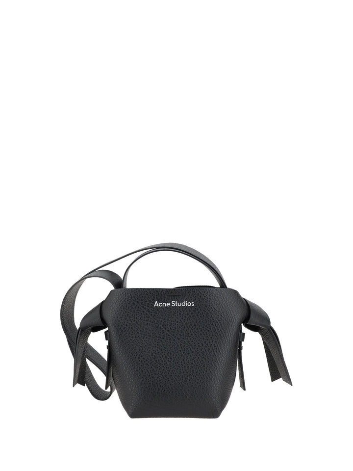 Acne Studios Women Mini Shoulder Bag With Musubi Knot
