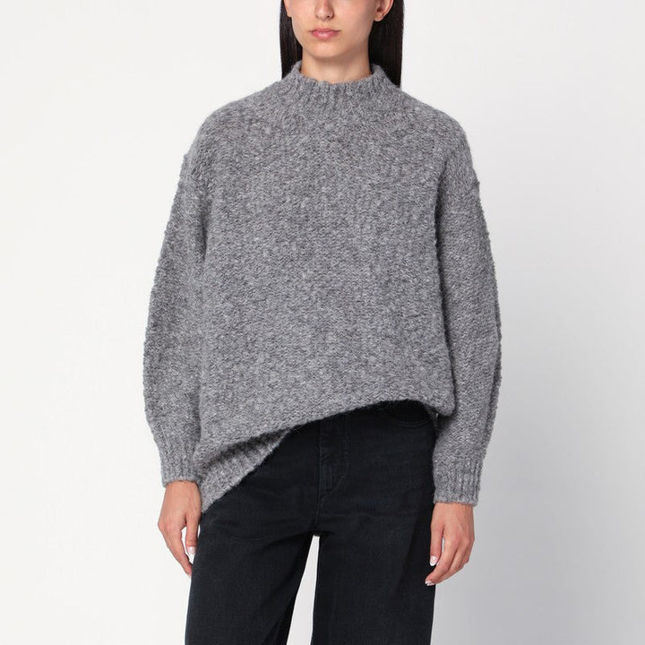 Isabel Marant Grey Sweater In Alpaca Blend Women