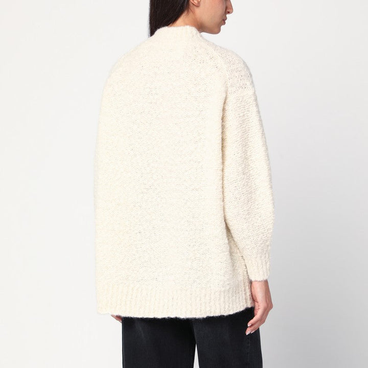 Isabel Marant Ecru Sweater In Alpaca Blend Women