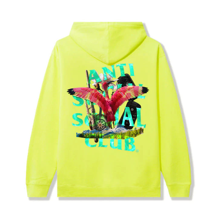 Anti Social Social Club Neon Yellow Hoodie