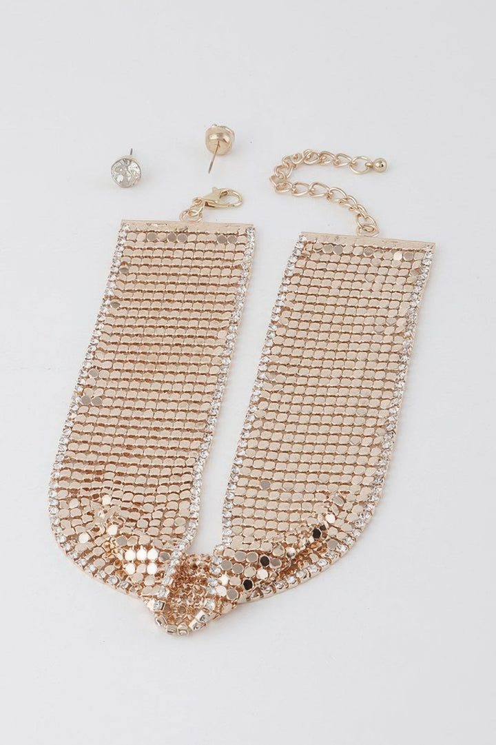ASTOR PLACE Wide Sequin Choker | Exclusive BYMANYC ® New York