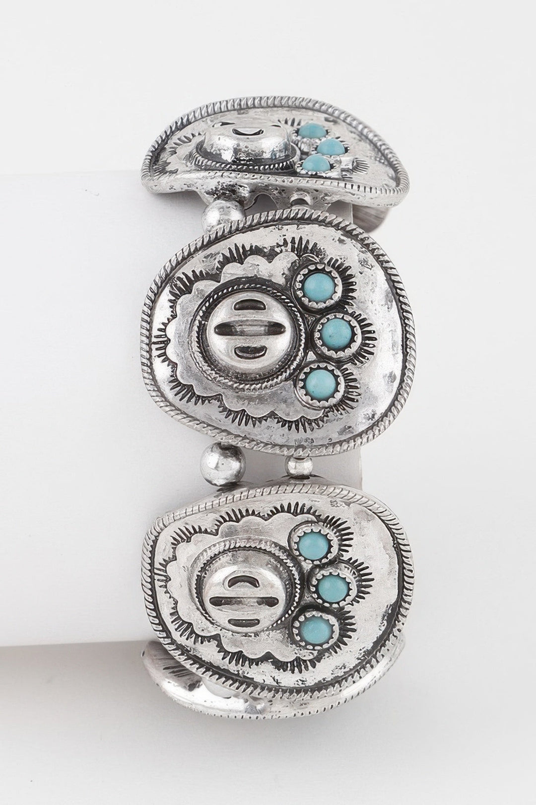 ASTOR Vintage Stone Plate Bracelet | Heirloom BYMANYC ® New York Style