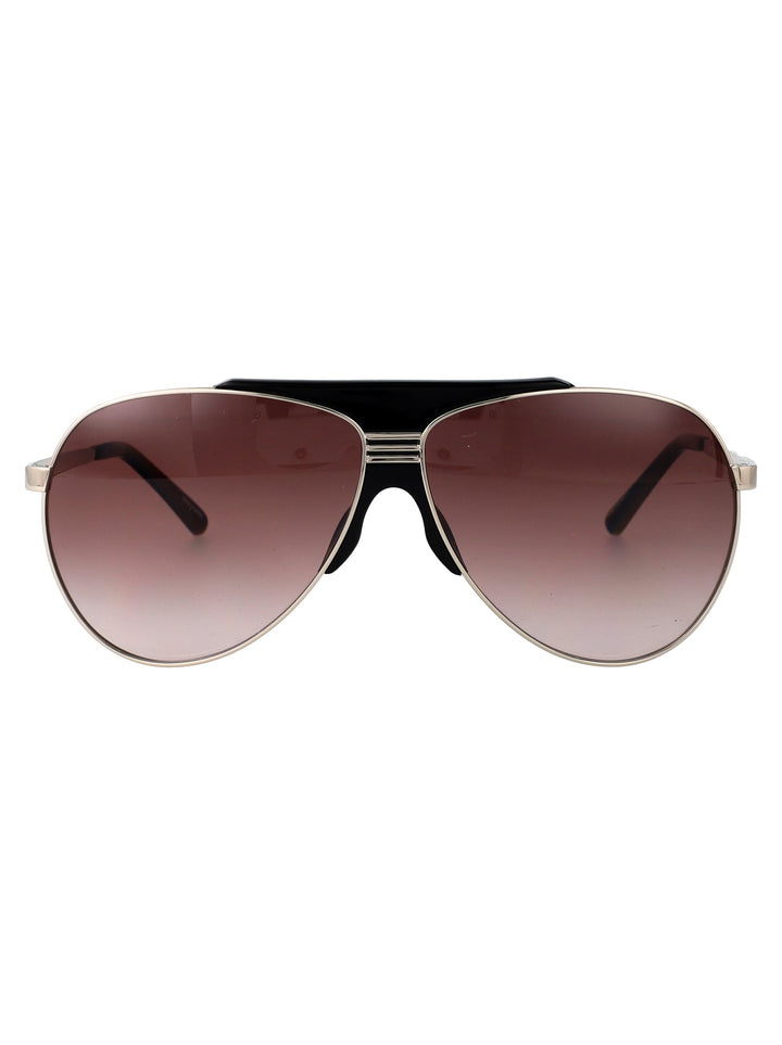 THE ATTICO Sleek Stainless Steel Sunglasses for Women - SS25 Collection
