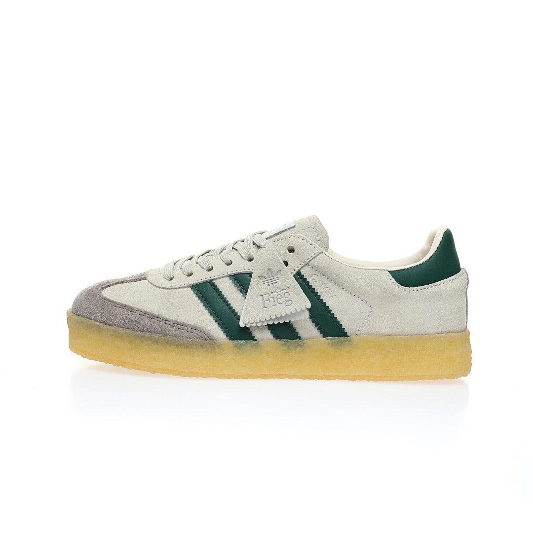 Adidas Originals Clarks 8th Street Samba By Ronnie Fieg Chalk &