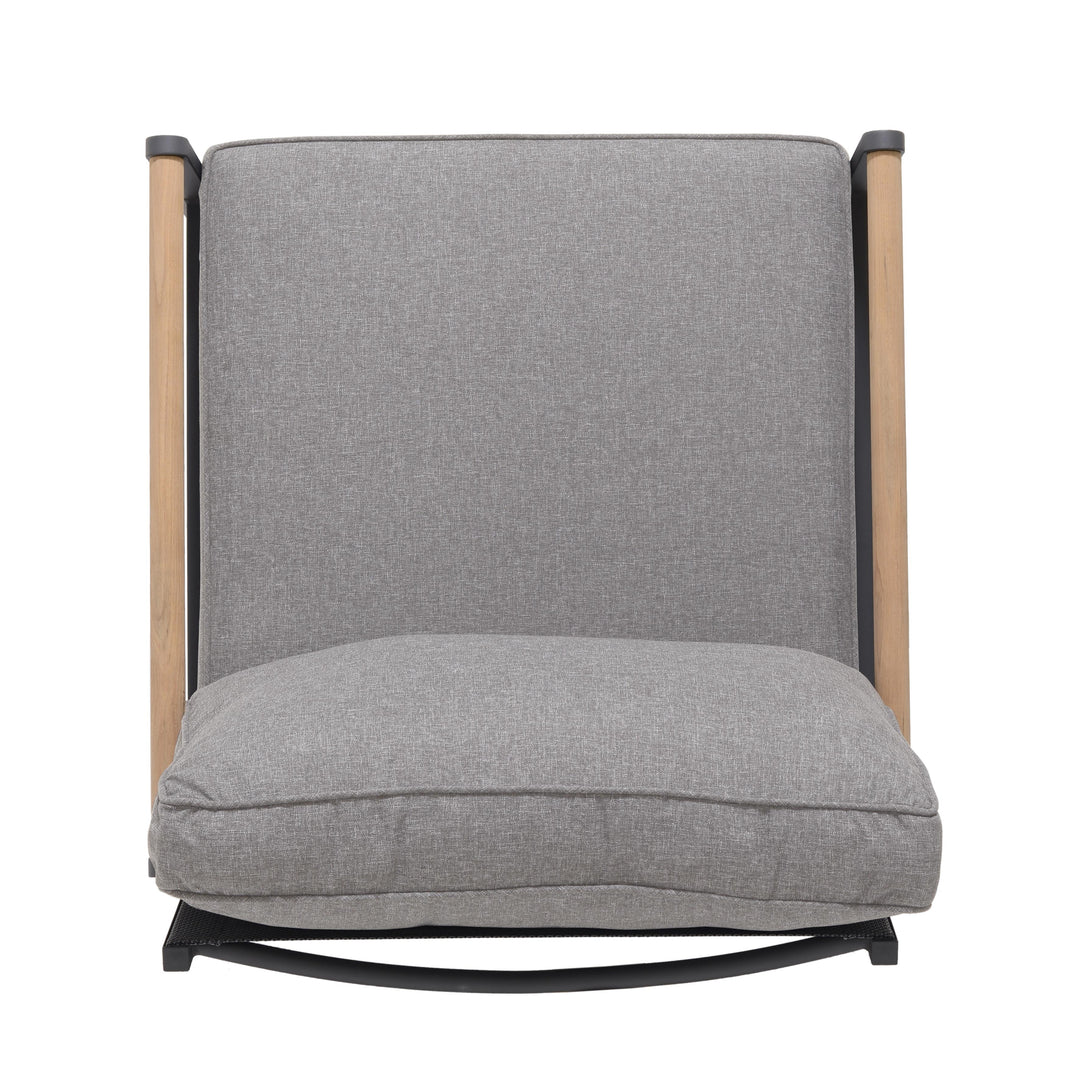 Amber Sofa Teak and Aluminum Chair
