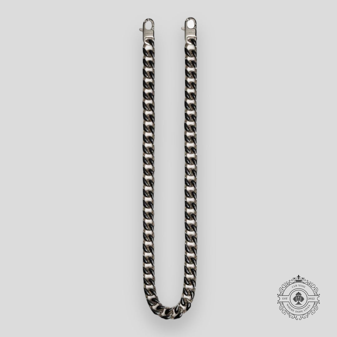 Amiri Wallet Chain in Silver