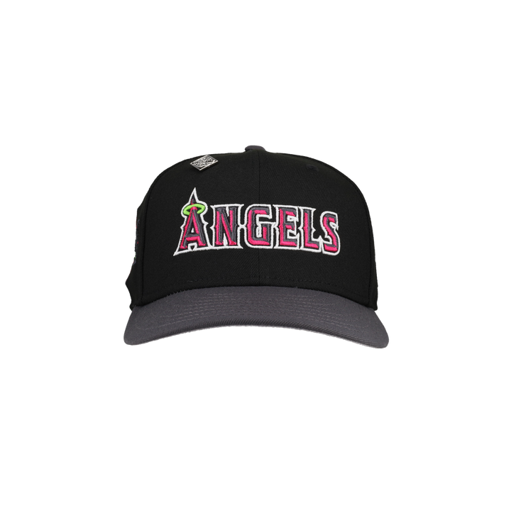 Anaheim Angels 1989 All Star Game Script Graphite/Black 59Fifty Fitted Hat
