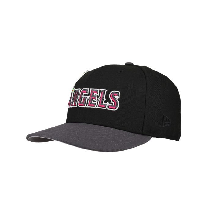 Anaheim Angels 1989 All Star Game Script Graphite/Black 59Fifty Fitted Hat