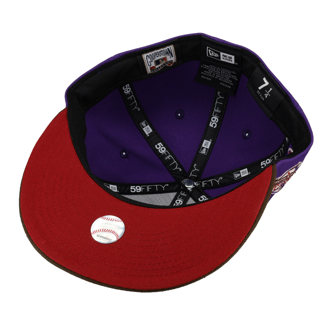 California Angels Nitro Purple 1989 All Star Game Fitted Hat
