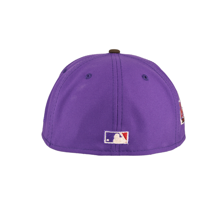 California Angels Nitro Purple 1989 All Star Game Fitted Hat