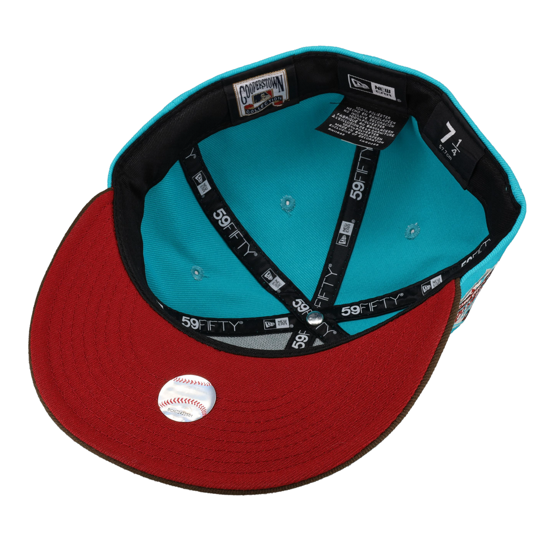 California Angels Nitro Teal 1989 All Star Game Fitted Hat