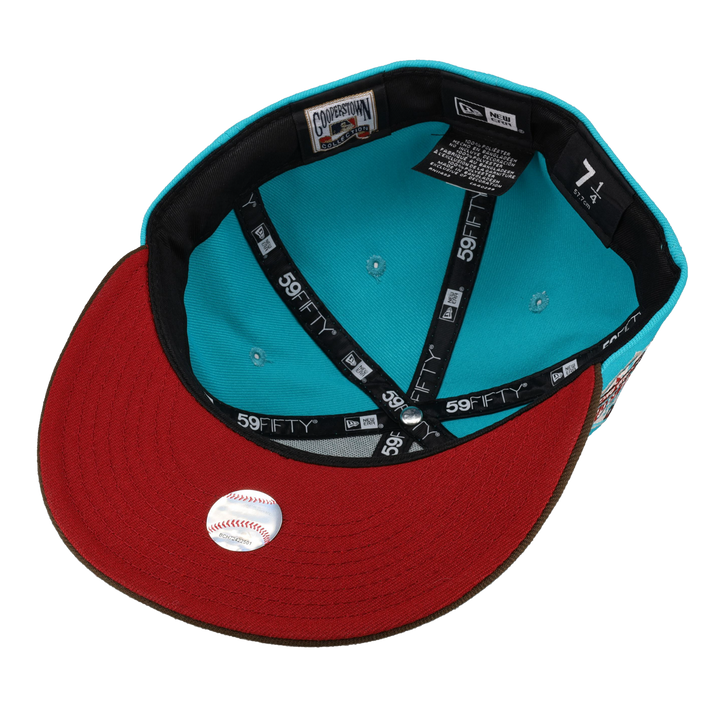 California Angels Nitro Teal 1989 All Star Game Fitted Hat