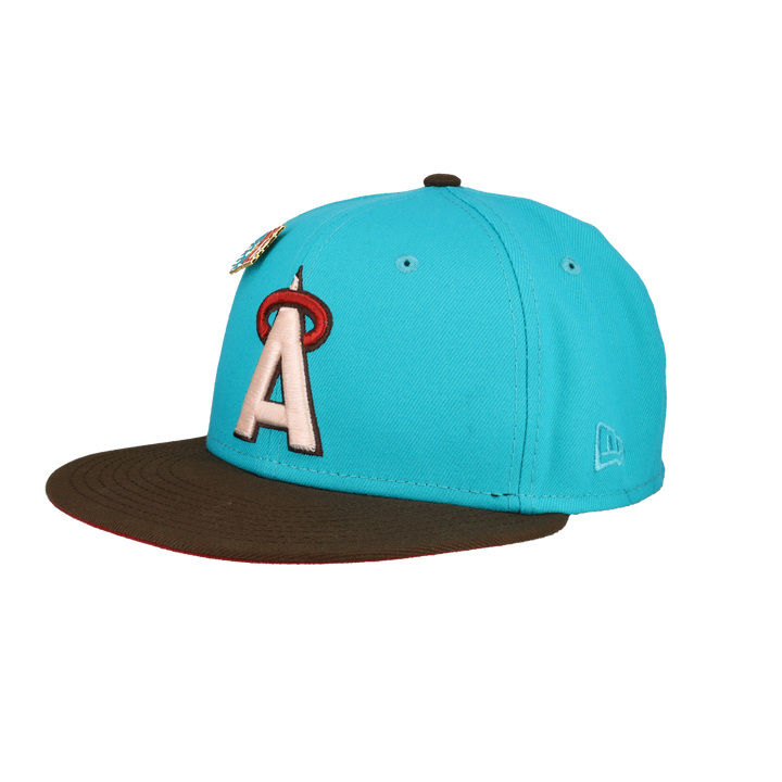 California Angels Nitro Teal 1989 All Star Game Fitted Hat