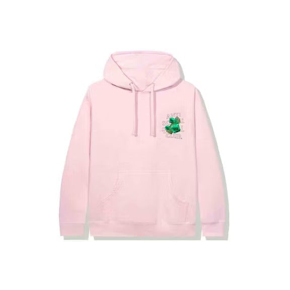 Anti Social Social Club Bussin Hoodie Pink