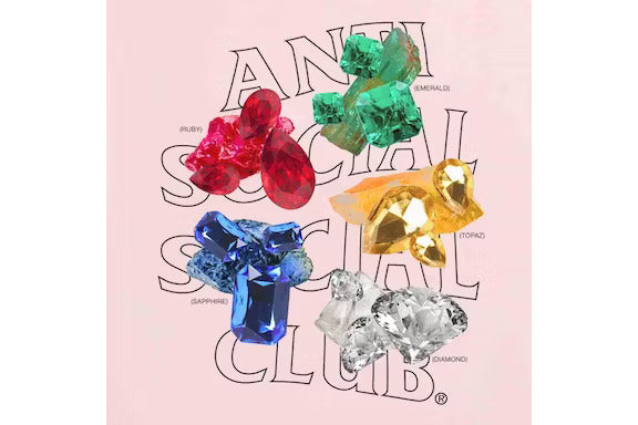 Anti Social Social Club Bussin Hoodie Pink