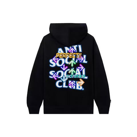 Anti Social Social Club Butterfly Hoodie Black DDR