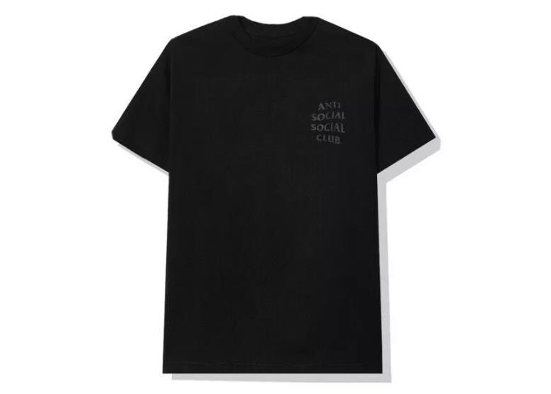 Anti Social Social Club Dramatic Kkoch Tee Men's Black