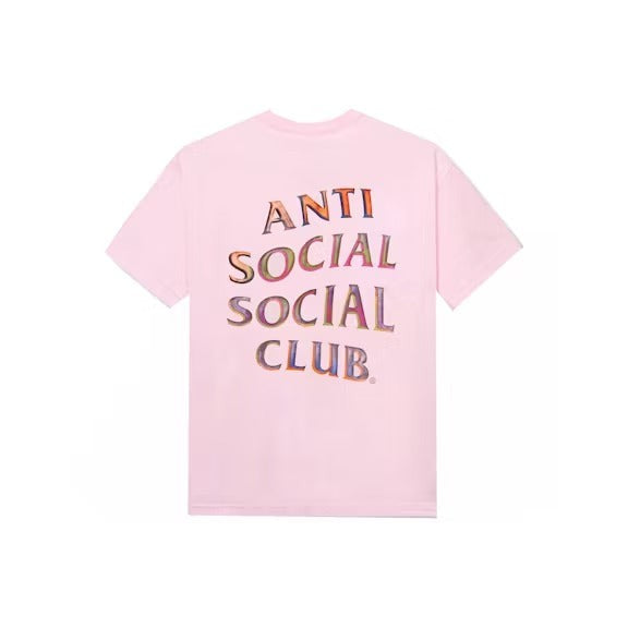 Anti Social Social Club Temporary Memory Tee Pink