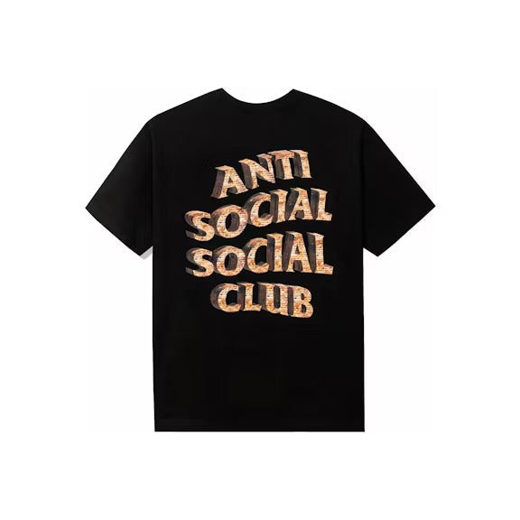 Anti Social Social Club White Picket Fence Tee Black