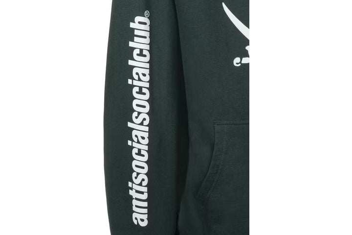 Anti Social Social Club x Neighborhood 6IX Green Hoodie Hoodie Green