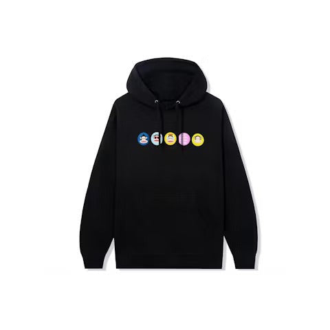 Anti Social Social Club x Paul Frank Hoodie Black Circles
