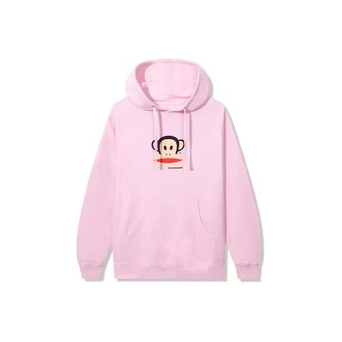Anti Social Social Club x Paul Frank Hoodie Pink