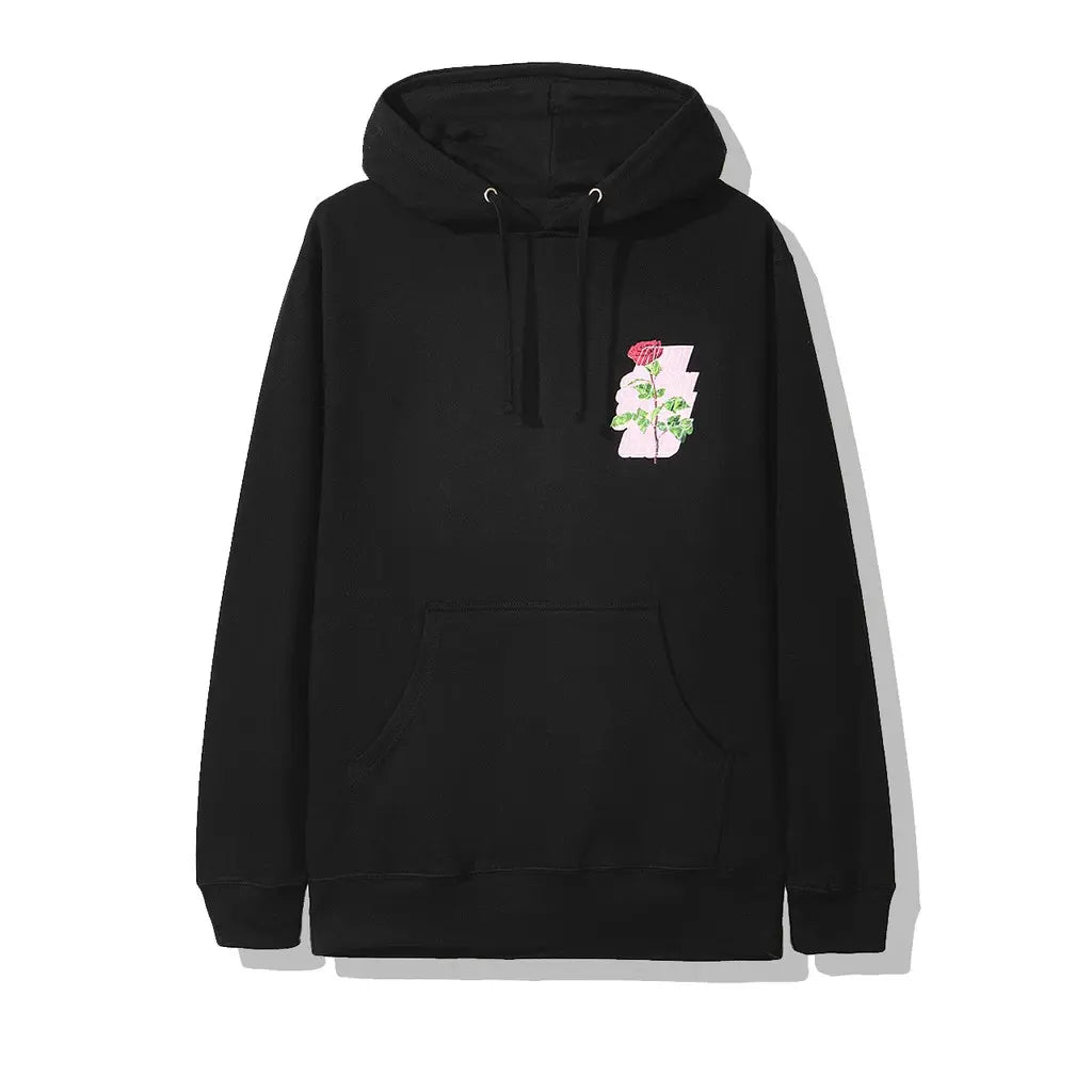 Anti Social Social Club Blocked Logo Plant Me Black Hoodie