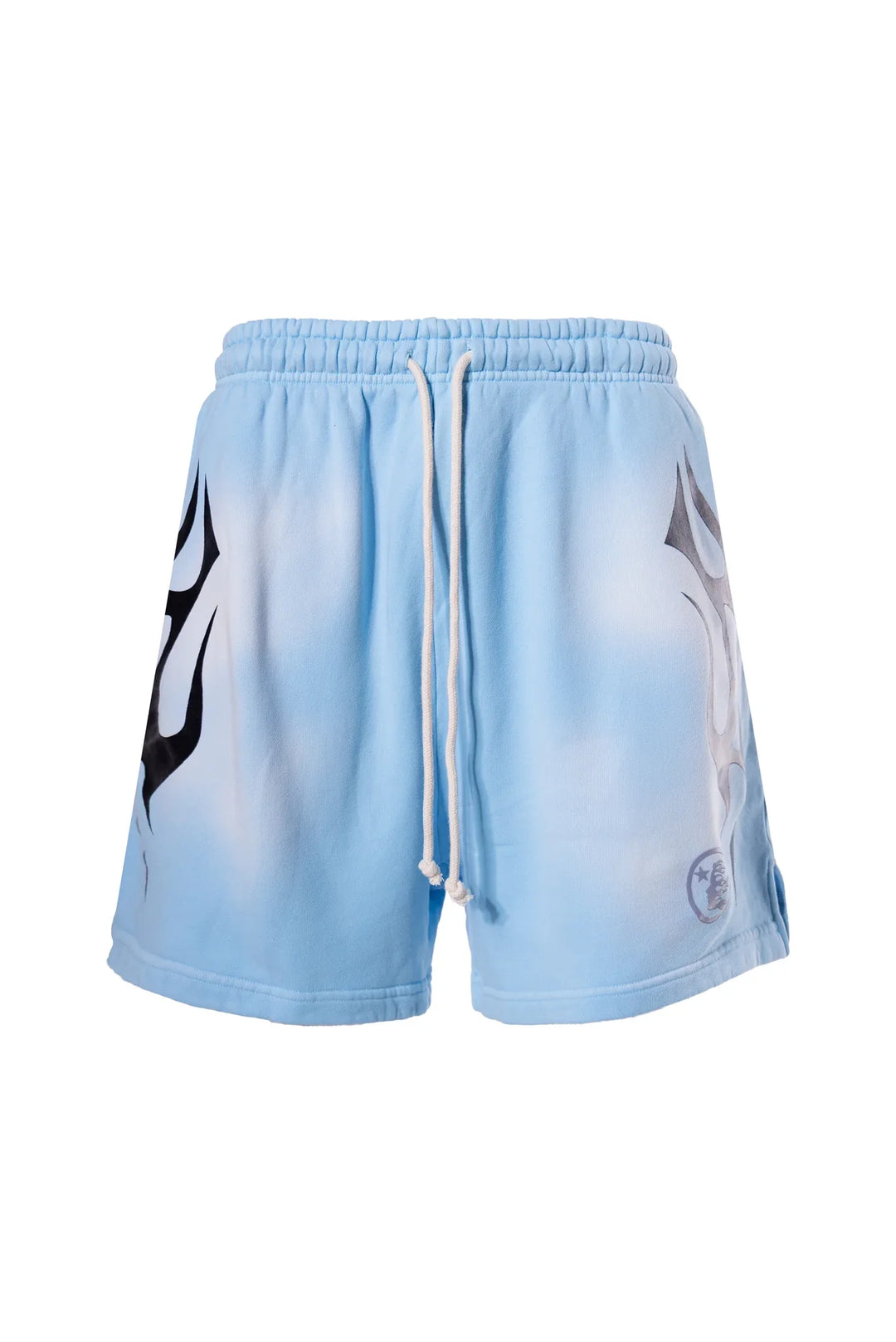 Hellstar Studios Flame Shorts Blue