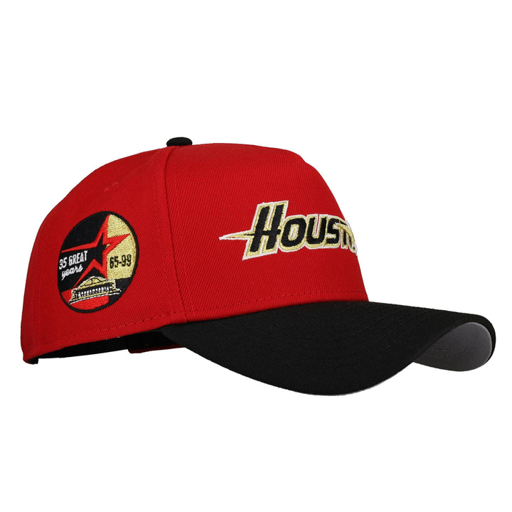 Houston Astros 35 Great Years New Era 9Forty A Frame Snapback